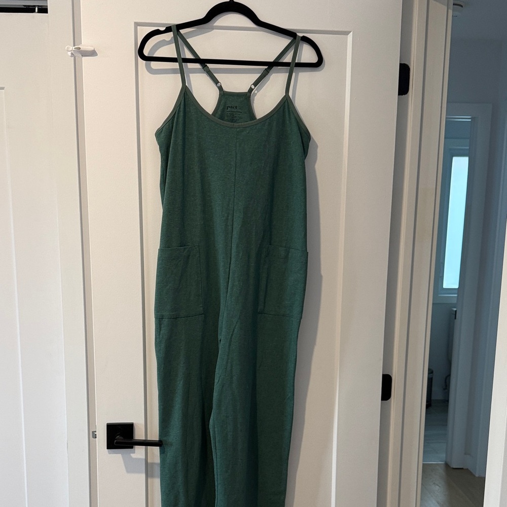 Women's Green Jumpsuit